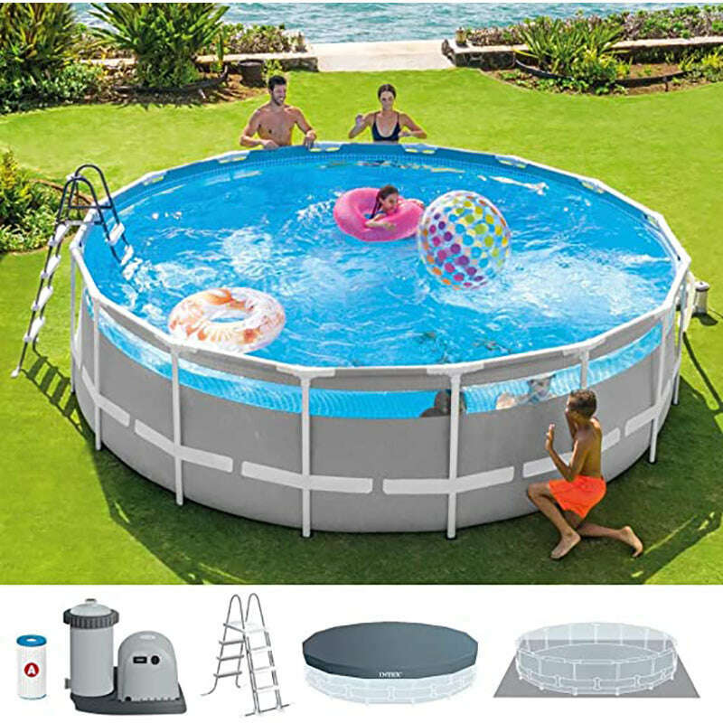 Prism Frame Clearview Pool Set D 4.88M X 1.22M home pool Prism Frame Clearview Pool Set D 4.88M X 1.22M Prism Frame Clearview Pool Set D 4.88M X 1.22M Intex