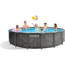 Prism Greywood Premium Pool Set D 4.57X1.22M home pool Prism Greywood Premium Pool Set D 4.57X1.22M Prism Greywood Premium Pool Set D 4.57X1.22M Intex