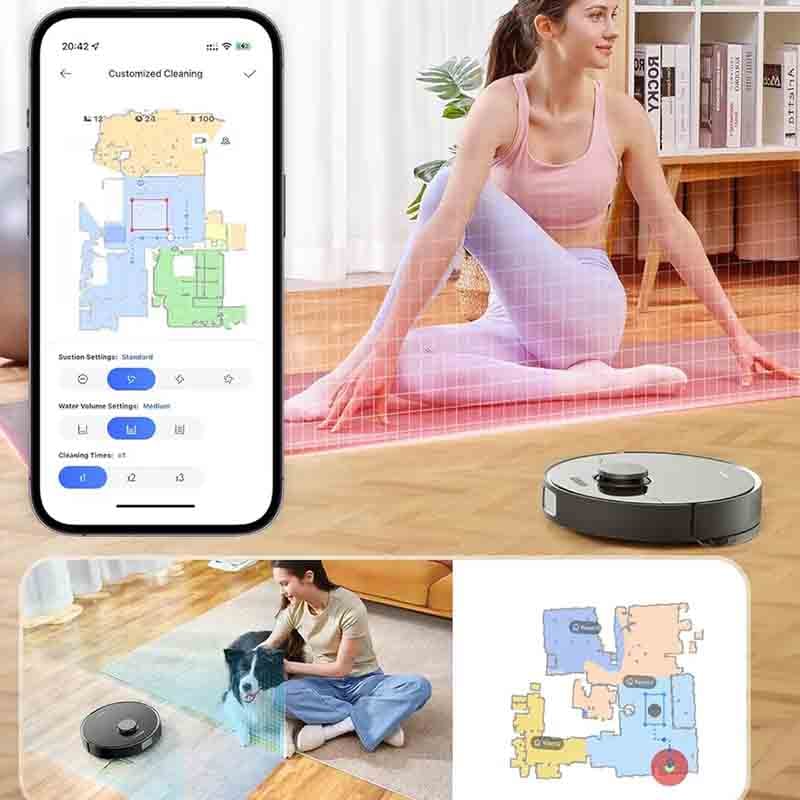 D10s plus Robot Vacuum – Dust Collection Base Vacuum Cleaner D10s plus Robot Vacuum – Dust Collection Base D10s plus Robot Vacuum – Dust Collection Base Dreame