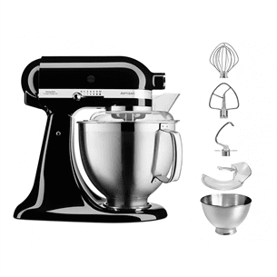 4.8 L Artisan Tilt-Head Stand Mixer - Onyx Black Food Mixers & Blenders 4.8 L Artisan Tilt-Head Stand Mixer - Onyx Black 4.8 L Artisan Tilt-Head Stand Mixer - Onyx Black KitchenAid