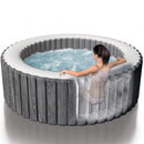 PureSpa Greywood Deluxe Set - 6 Seats Spa Bubble Pools PureSpa Greywood Deluxe Set - 6 Seats PureSpa Greywood Deluxe Set - 6 Seats Intex
