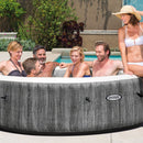 PureSpa Greywood Deluxe Set - 6 Seats Spa Bubble Pools PureSpa Greywood Deluxe Set - 6 Seats PureSpa Greywood Deluxe Set - 6 Seats Intex