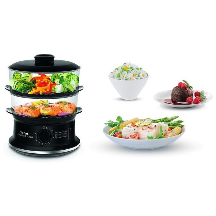 6L Steam cooker, Convenient Series Food Steamers 6L Steam cooker, Convenient Series 6L Steam cooker, Convenient Series Tefal