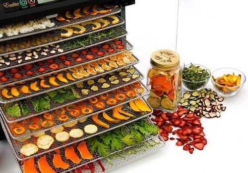 10 Tray Commercial Food Dehydrator with Two 99-Hour Timers, Stainless Steel fruit dehydrator 10 Tray Commercial Food Dehydrator with Two 99-Hour Timers, Stainless Steel 10 Tray Commercial Food Dehydrator with Two 99-Hour Timers, Stainless Steel Excalibur