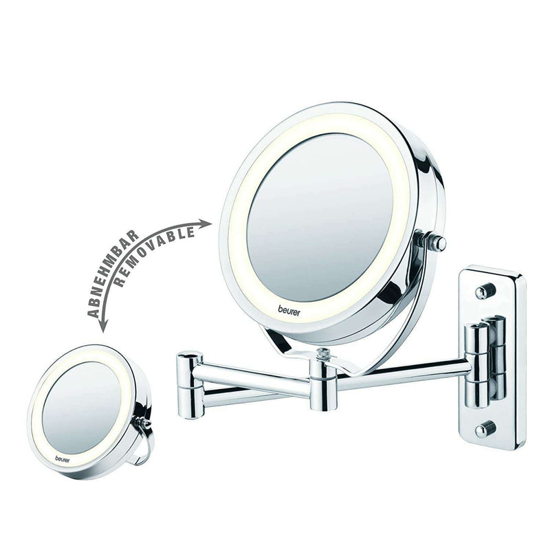 2 in 1 Illuminated Cosmetics Mirror Face Mirrors 2 in 1 Illuminated Cosmetics Mirror 2 in 1 Illuminated Cosmetics Mirror Beurer