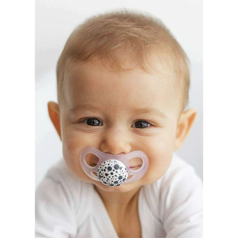 2x Baby's Dummy Grey & White Teethers & Soothers 2x Baby's Dummy Grey & White 2x Baby's Dummy Grey & White Twistshake