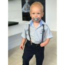 The German Outlet, Twistshake, 2x Baby's Dummy Grey & White