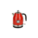 Electric Cordless Retro Kettle Red 1.7L Water Kettle Electric Cordless Retro Kettle Red 1.7L Electric Cordless Retro Kettle Red 1.7L Zilan