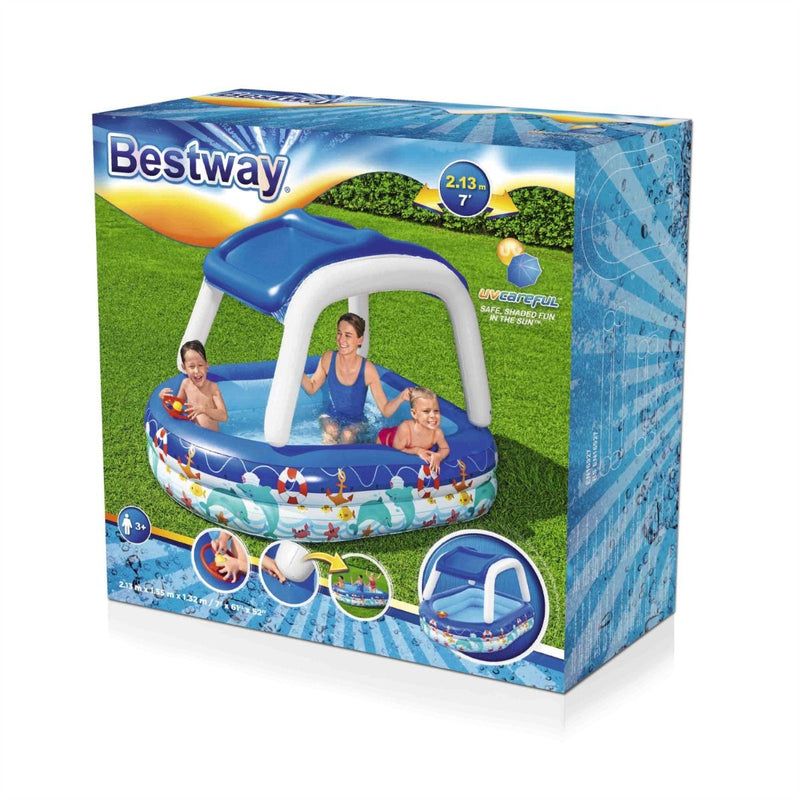 Sea Captain Family Pool 213x155x132cm Kids Inflatables Sea Captain Family Pool 213x155x132cm Sea Captain Family Pool 213x155x132cm Bestway