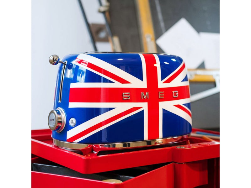 Toaster 2 slice, Union Jack Toasters Toaster 2 slice, Union Jack Toaster 2 slice, Union Jack Smeg