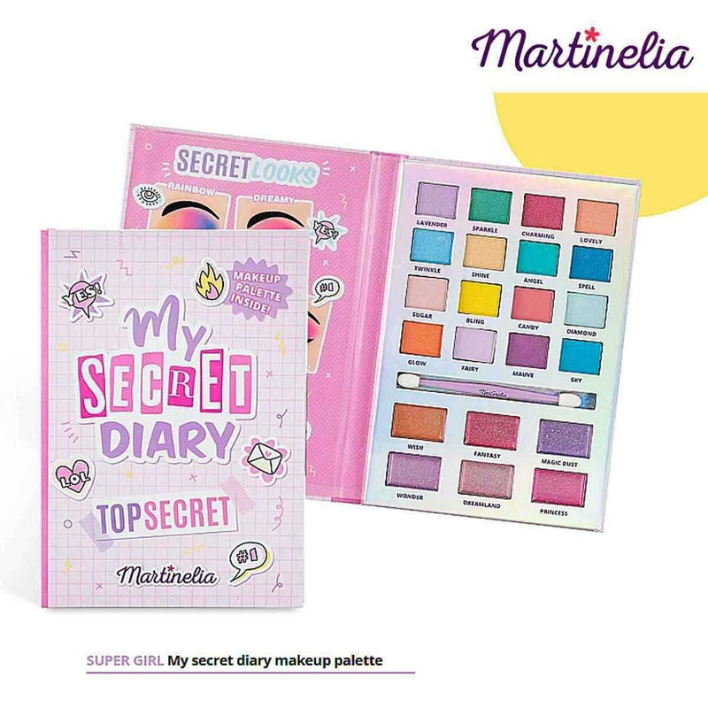 Super Girl My Secret Diary Make Up kids cosmetics Super Girl My Secret Diary Make Up Super Girl My Secret Diary Make Up Martinelia