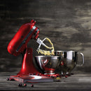 Artisan Stand Mixer 4.8L Candy Apple + Pouring Shield & Extra Bowl KitchenAid Artisan Stand Mixer 4.8L Candy Apple + Pouring Shield & Extra Bowl Artisan Stand Mixer 4.8L Candy Apple + Pouring Shield & Extra Bowl KitchenAid