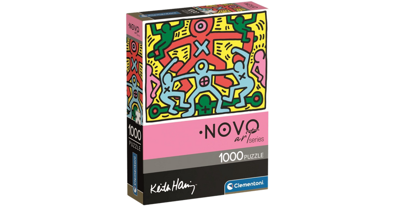 HQC Keith Haring 3, 1000 Pieces puzzle Adult HQC Keith Haring 3, 1000 Pieces HQC Keith Haring 3, 1000 Pieces CLEMENTONI