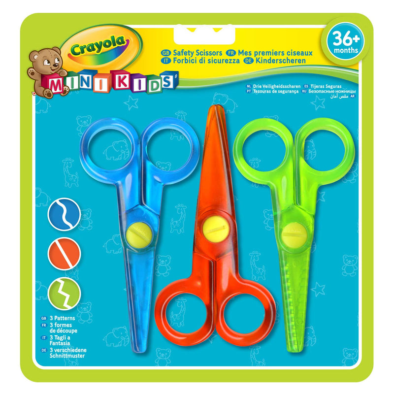 Children's scissors, 3 pieces Stationery Children's scissors, 3 pieces Children's scissors, 3 pieces Crayola