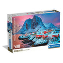 Hamnoy Village - 500 pieces adults puzzle Hamnoy Village - 500 pieces Hamnoy Village - 500 pieces CLEMENTONI