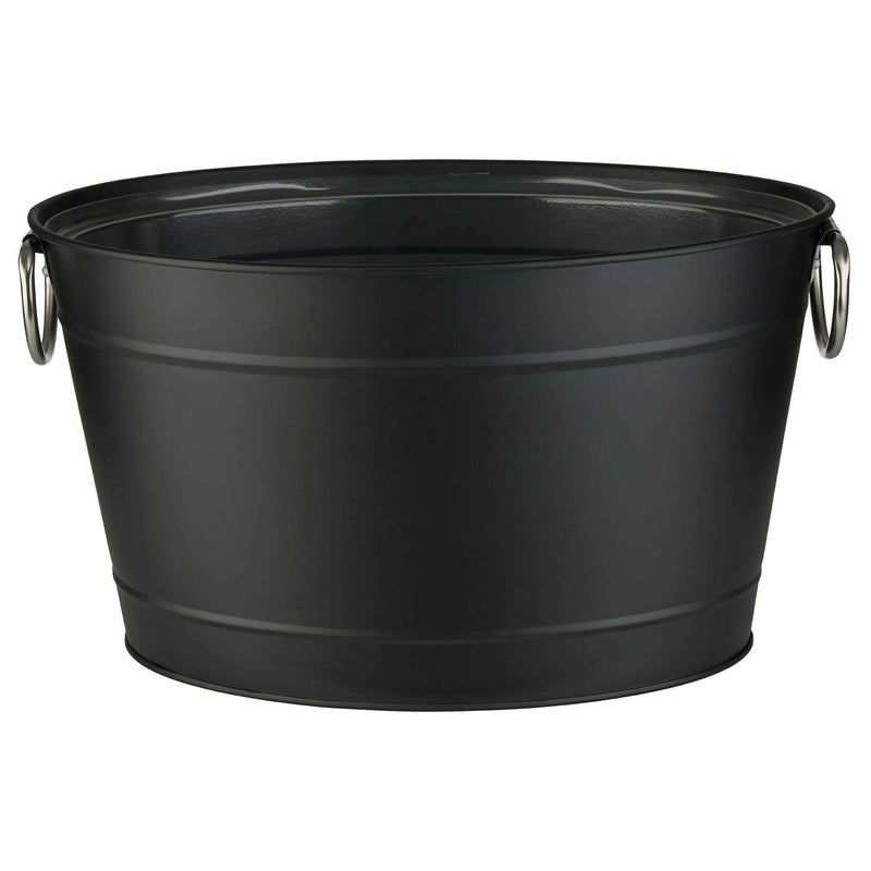 Beverage Tub "TIN" Galvanised Metal With Plastic Insert 11 L The Chefs Warehouse By MG Beverage Tub "TIN" Galvanised Metal With Plastic Insert 11 L Beverage Tub "TIN" Galvanised Metal With Plastic Insert 11 L The Chefs Warehouse By MG