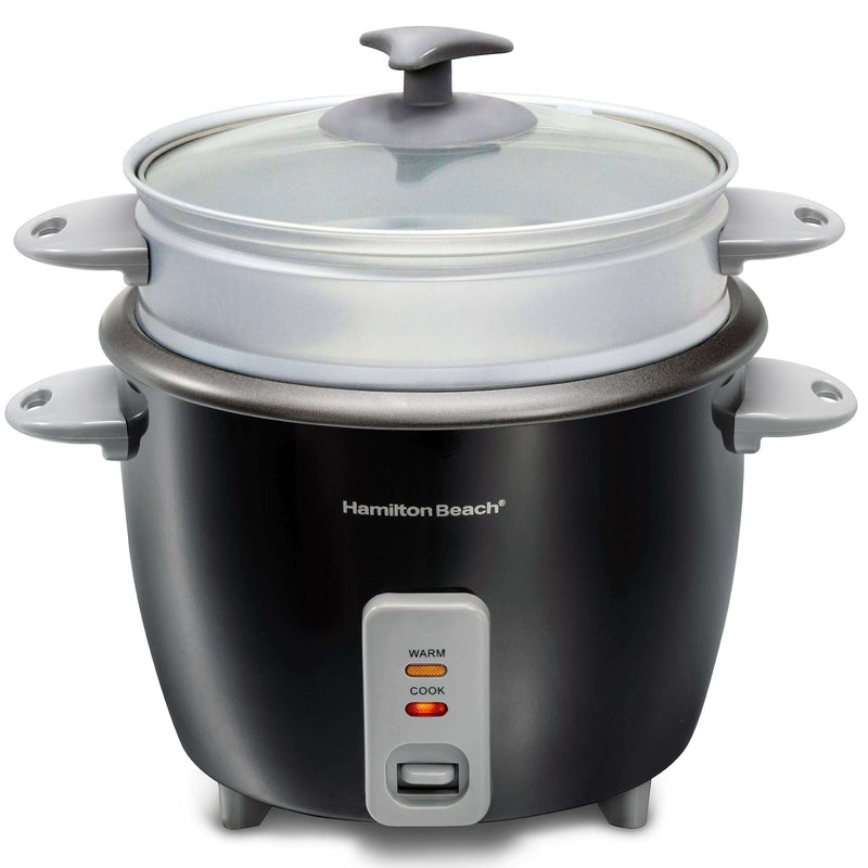 Rice Cooker & Food Steamer (16 cups Capacity) Rice Cookers Rice Cooker & Food Steamer (16 cups Capacity) Rice Cooker & Food Steamer (16 cups Capacity) Hamilton Beach