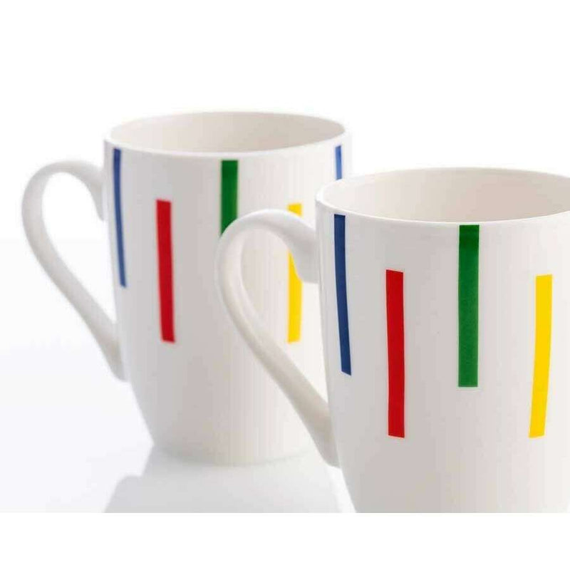 Rainbow Collection, Set of 2 Mugs Mugs Rainbow Collection, Set of 2 Mugs Rainbow Collection, Set of 2 Mugs United Colors of Benetton