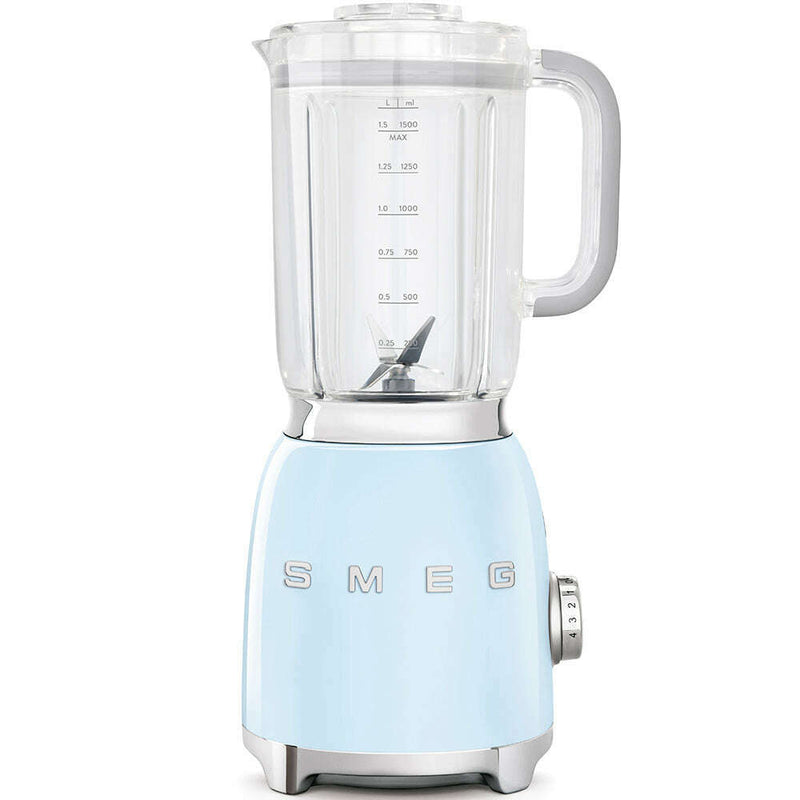 50's Style Aesthetic - 800w Blender Pastel Blue Food Mixers & Blenders 50's Style Aesthetic - 800w Blender Pastel Blue 50's Style Aesthetic - 800w Blender Pastel Blue Smeg