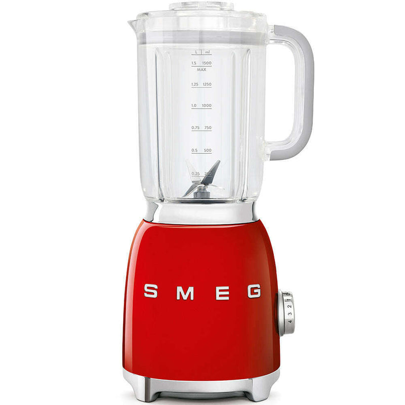 50's Style Aesthetic - Blender Color Full Red 800W Food Mixers & Blenders 50's Style Aesthetic - Blender Color Full Red 800W 50's Style Aesthetic - Blender Color Full Red 800W Smeg