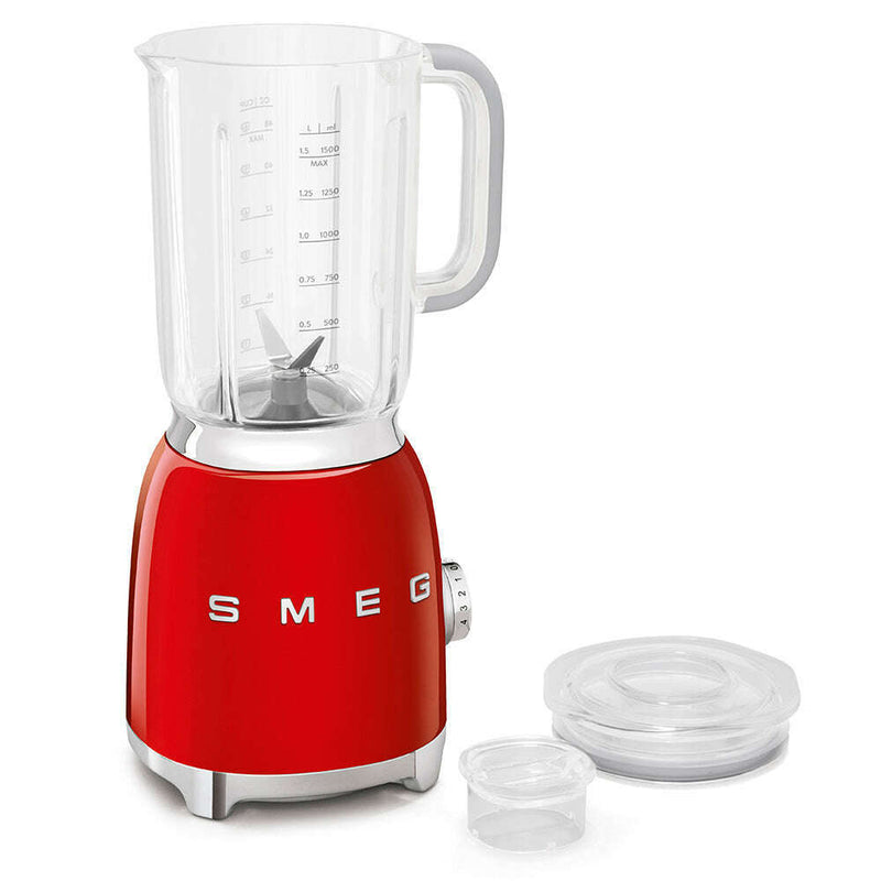 50's Style Aesthetic - Blender Color Full Red 800W Food Mixers & Blenders 50's Style Aesthetic - Blender Color Full Red 800W 50's Style Aesthetic - Blender Color Full Red 800W Smeg