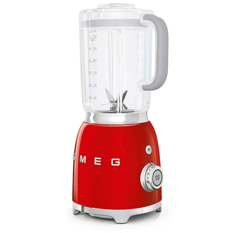 50's Style Aesthetic - Blender Color Full Red 800W Food Mixers & Blenders 50's Style Aesthetic - Blender Color Full Red 800W 50's Style Aesthetic - Blender Color Full Red 800W Smeg