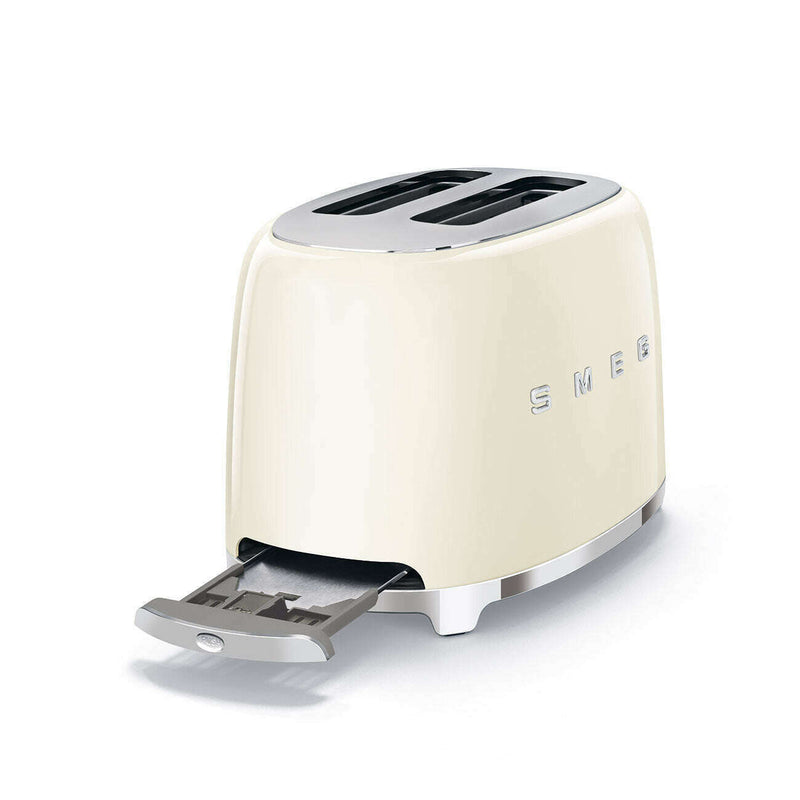 Toaster 2 slice, Cream Toasters Toaster 2 slice, Cream Toaster 2 slice, Cream Smeg