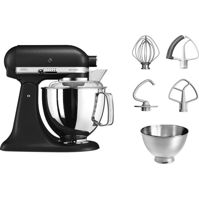 4.8 L Artisan Stand Mixer, Cast Iron Black Food Mixers & Blenders 4.8 L Artisan Stand Mixer, Cast Iron Black 4.8 L Artisan Stand Mixer, Cast Iron Black KitchenAid