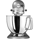 The German Outlet, KitchenAid, 4.8 L Artisan Stand Mixer, Contour Silver