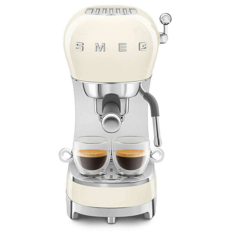 50's Style Aesthetic - Espresso Manual Coffee Machine Cream Coffee Makers & Espresso Machines 50's Style Aesthetic - Espresso Manual Coffee Machine Cream 50's Style Aesthetic - Espresso Manual Coffee Machine Cream Smeg