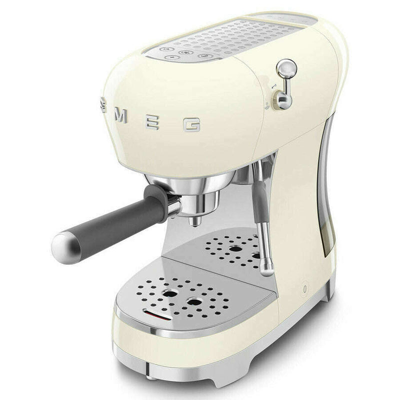 50's Style Aesthetic - Espresso Manual Coffee Machine Cream Coffee Makers & Espresso Machines 50's Style Aesthetic - Espresso Manual Coffee Machine Cream 50's Style Aesthetic - Espresso Manual Coffee Machine Cream Smeg