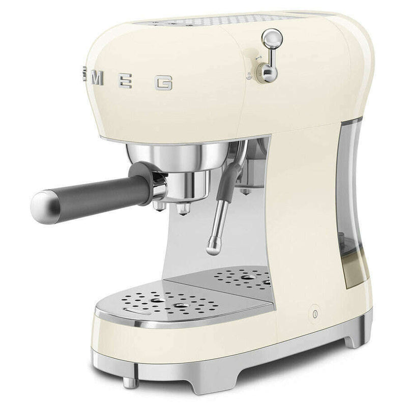 50's Style Aesthetic - Espresso Manual Coffee Machine Cream Coffee Makers & Espresso Machines 50's Style Aesthetic - Espresso Manual Coffee Machine Cream 50's Style Aesthetic - Espresso Manual Coffee Machine Cream Smeg