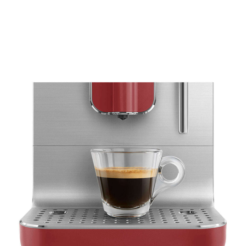 50's Style Aesthetic - Automatic Espresso Coffee Machine Red Matt Coffee Makers & Espresso Machines 50's Style Aesthetic - Automatic Espresso Coffee Machine Red Matt 50's Style Aesthetic - Automatic Espresso Coffee Machine Red Matt Smeg