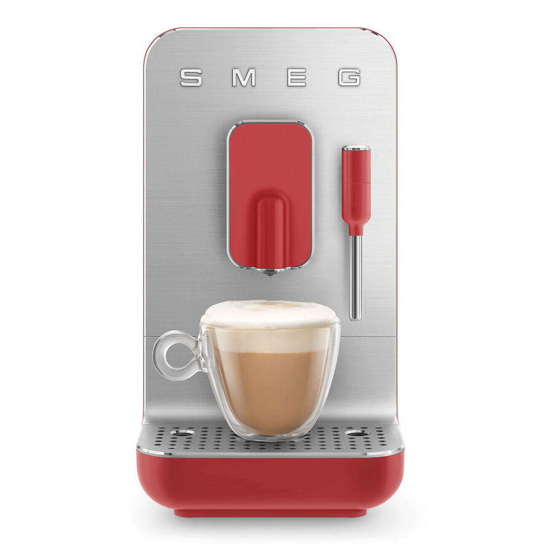 50's Style Aesthetic - Automatic Espresso Coffee Machine Red Matt Coffee Makers & Espresso Machines 50's Style Aesthetic - Automatic Espresso Coffee Machine Red Matt 50's Style Aesthetic - Automatic Espresso Coffee Machine Red Matt Smeg