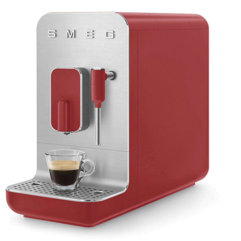 50's Style Aesthetic - Automatic Espresso Coffee Machine Red Matt Coffee Makers & Espresso Machines 50's Style Aesthetic - Automatic Espresso Coffee Machine Red Matt 50's Style Aesthetic - Automatic Espresso Coffee Machine Red Matt Smeg