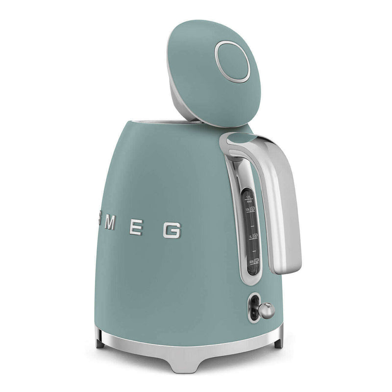 50's Style Aesthetic - 1.7L Kettle Emerald Green Matt Electric Kettles 50's Style Aesthetic - 1.7L Kettle Emerald Green Matt 50's Style Aesthetic - 1.7L Kettle Emerald Green Matt Smeg