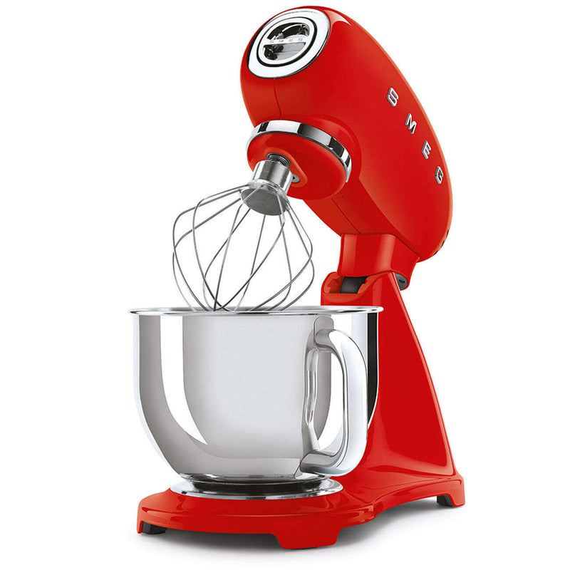 50's Style Aesthetic - Stand Mixer Color Full Red 800W Stand Mixer 50's Style Aesthetic - Stand Mixer Color Full Red 800W 50's Style Aesthetic - Stand Mixer Color Full Red 800W Smeg