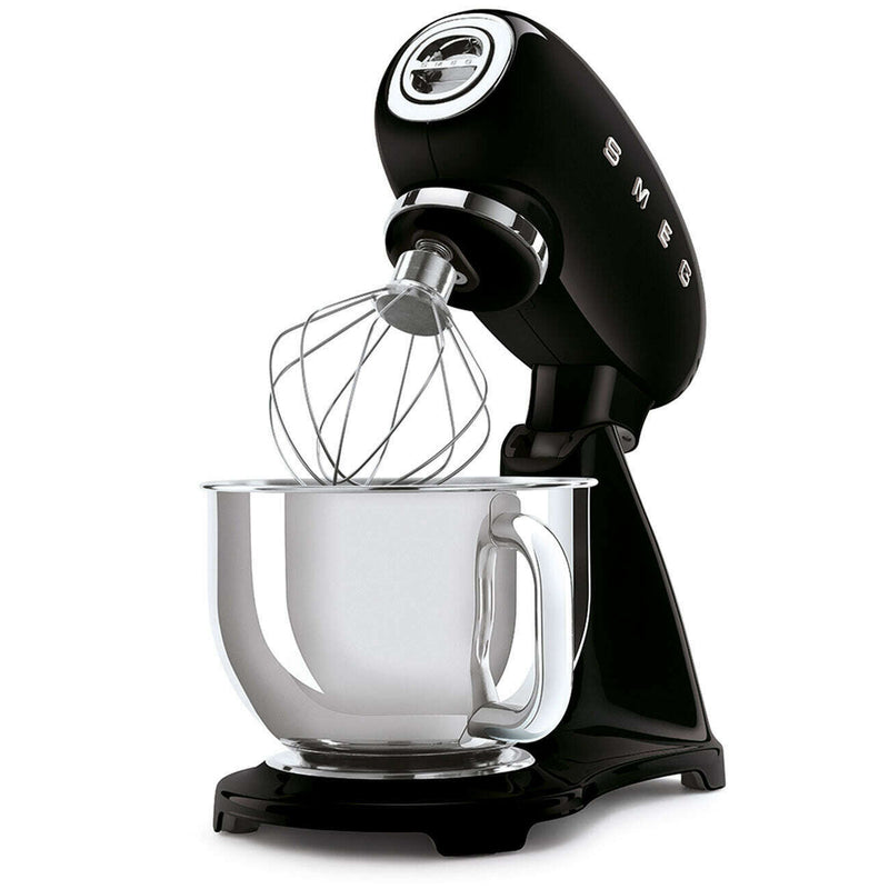 50's Style Aesthetic - Stand Mixer Full Black - BBQ Pack Stand Mixer 50's Style Aesthetic - Stand Mixer Full Black - BBQ Pack 50's Style Aesthetic - Stand Mixer Full Black - BBQ Pack Smeg