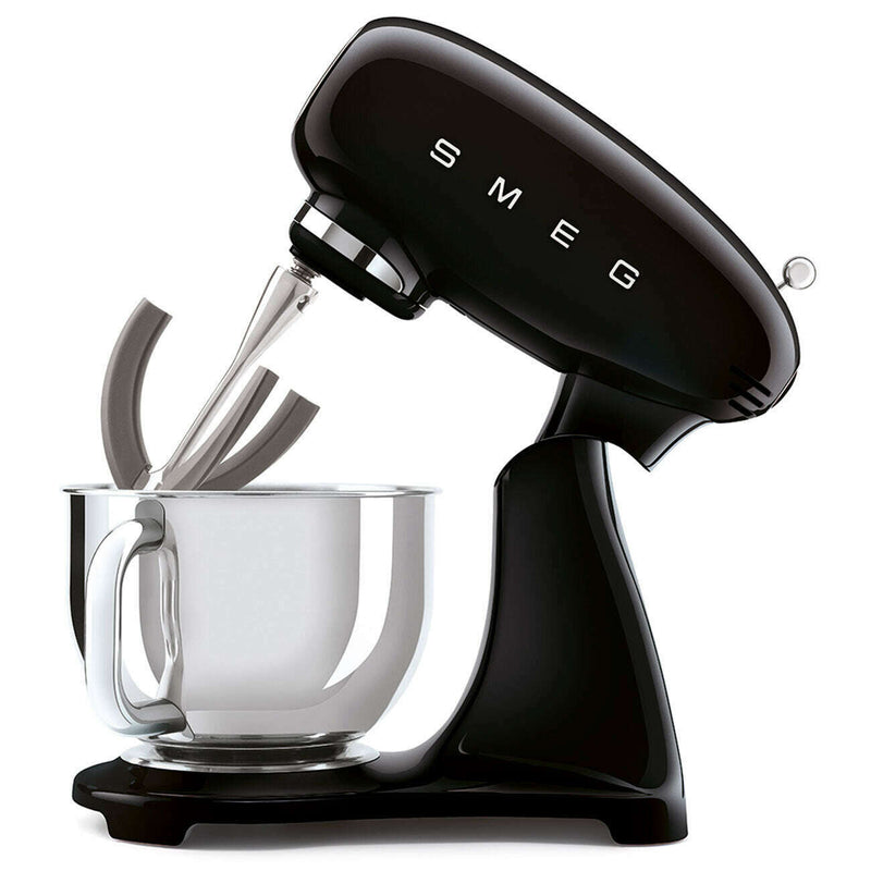 50's Style Aesthetic - Stand Mixer Full Black - BBQ Pack Stand Mixer 50's Style Aesthetic - Stand Mixer Full Black - BBQ Pack 50's Style Aesthetic - Stand Mixer Full Black - BBQ Pack Smeg