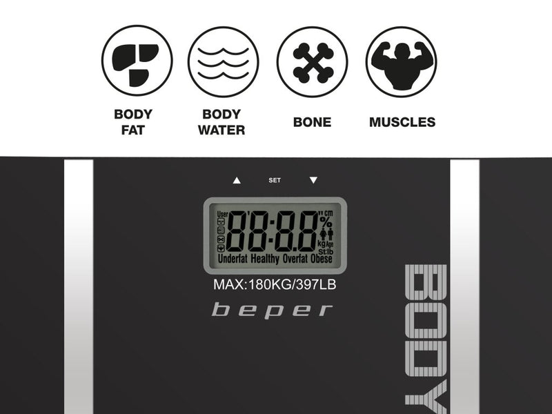 Bioelectrical Impedance Body Scale Body Weight Scales Bioelectrical Impedance Body Scale Bioelectrical Impedance Body Scale Beper