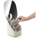 Viva Pedestal Mirror With Cosmetic Organizer Storage & Organization Viva Pedestal Mirror With Cosmetic Organizer Viva Pedestal Mirror With Cosmetic Organizer Joseph Joseph