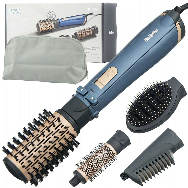 Style Pro 1000w Rotary Brush + 4 Accessories Airbrushes Style Pro 1000w Rotary Brush + 4 Accessories Style Pro 1000w Rotary Brush + 4 Accessories BabyLiss