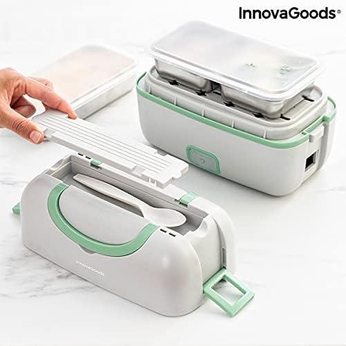 3-in-1 Electric Steamer Lunch Box with Recipes Beneam Food Storage Containers 3-in-1 Electric Steamer Lunch Box with Recipes Beneam 3-in-1 Electric Steamer Lunch Box with Recipes Beneam InnovaGoods