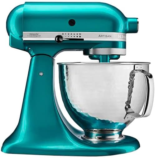 Limited Edition 4.8L Artisan stand Mixer - Hammered Petrol  Limited Edition 4.8L Artisan stand Mixer - Hammered Petrol Limited Edition 4.8L Artisan stand Mixer - Hammered Petrol The German Outlet