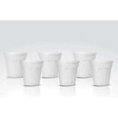 6 espresso cups, porcelain, white Coffee & Tea Cups 6 espresso cups, porcelain, white 6 espresso cups, porcelain, white Bialetti