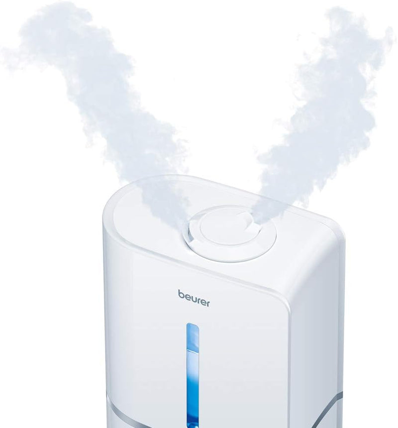 Humidifier With Ultrasonic Atomisation Humidifiers Humidifier With Ultrasonic Atomisation Humidifier With Ultrasonic Atomisation Beurer