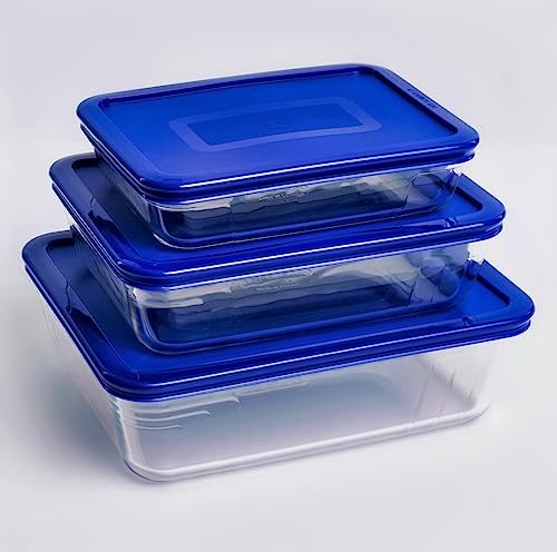 Cook & Freeze Set of 3 Glass Dishes with Airtight Lids  Cook & Freeze Set of 3 Glass Dishes with Airtight Lids Cook & Freeze Set of 3 Glass Dishes with Airtight Lids The German Outlet