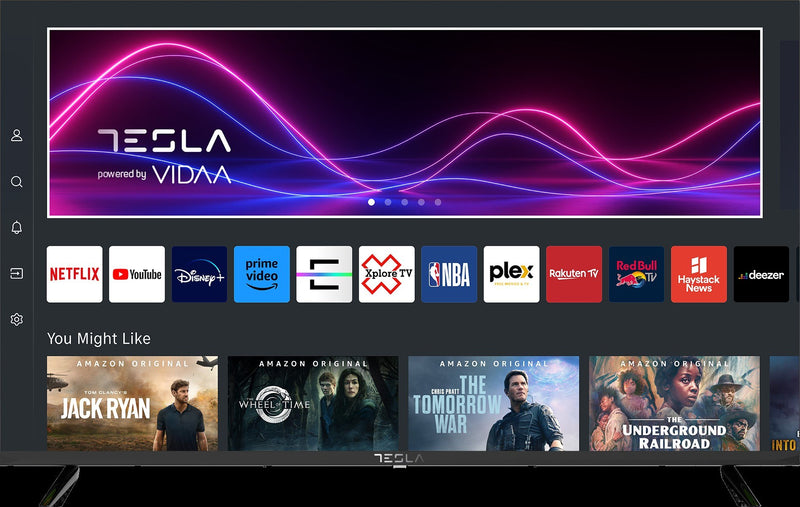 40" TV Series 3 FHD Smart Frameless- VIDAA operating system Televisions 40" TV Series 3 FHD Smart Frameless- VIDAA operating system 40" TV Series 3 FHD Smart Frameless- VIDAA operating system Tesla