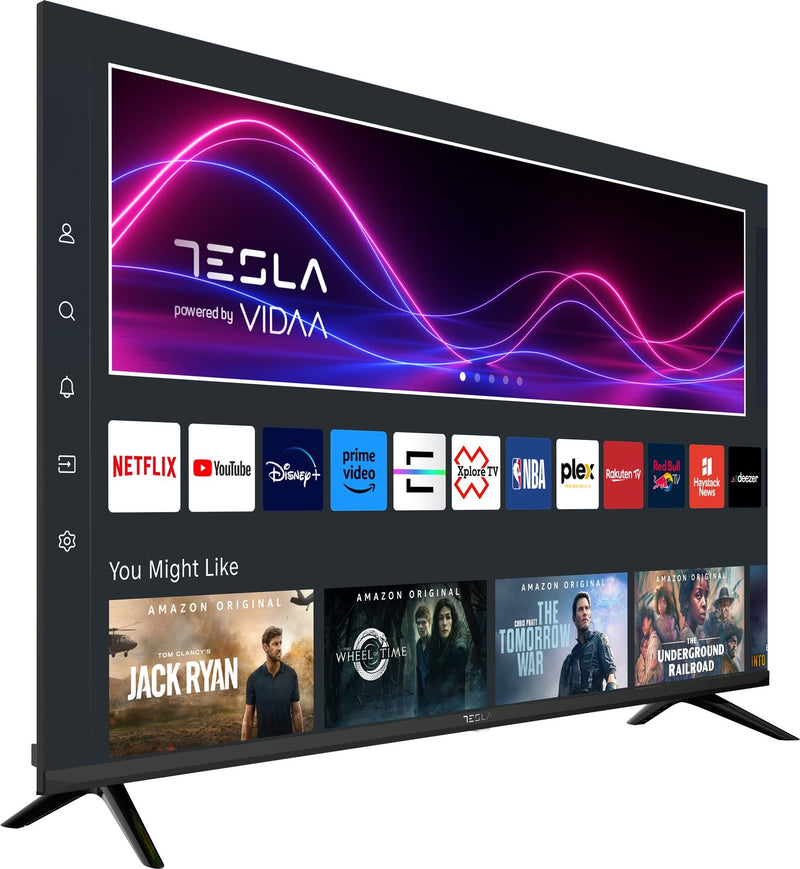 40" TV Series 3 FHD Smart Frameless- VIDAA operating system Televisions 40" TV Series 3 FHD Smart Frameless- VIDAA operating system 40" TV Series 3 FHD Smart Frameless- VIDAA operating system Tesla