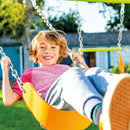 Colorful Swing Set With 3 Bird's Nest Pieces & 2 Swings Outdoor Playground Colorful Swing Set With 3 Bird's Nest Pieces & 2 Swings Colorful Swing Set With 3 Bird's Nest Pieces & 2 Swings Intex